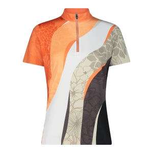 Koszulka Rowerowa Damska Dry Function 35N6686/10YT – Pomarańczowa | Bike
