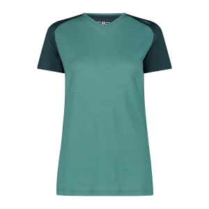 Koszulka Damska Merino 35N6896/E811 – Zielona | Unlimitech