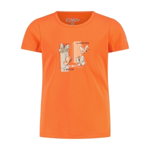 Koszulka Dziecięca Dry Function 38T6385/C655 – Pomarańczowa | Outdoor