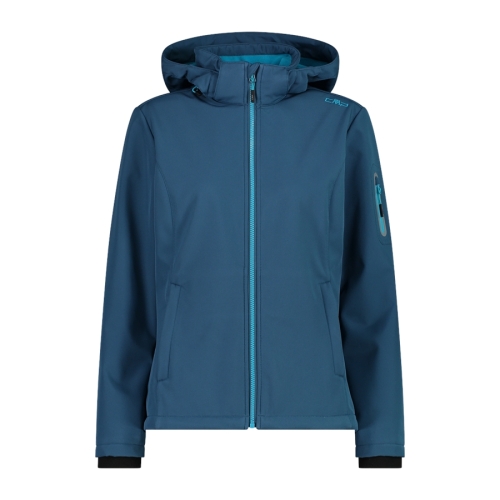 Kurtka softshell damska CMP 39A5006/M778 - niebieska