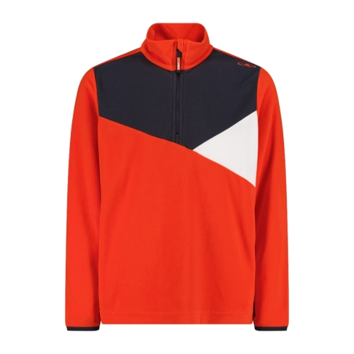 Bluza polarowa chłopięca CMP 35G0544/C783 - czerwona