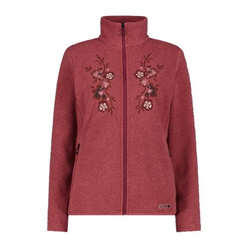 Bluza polarowa damska CMP 35H4206/B730 - różowa