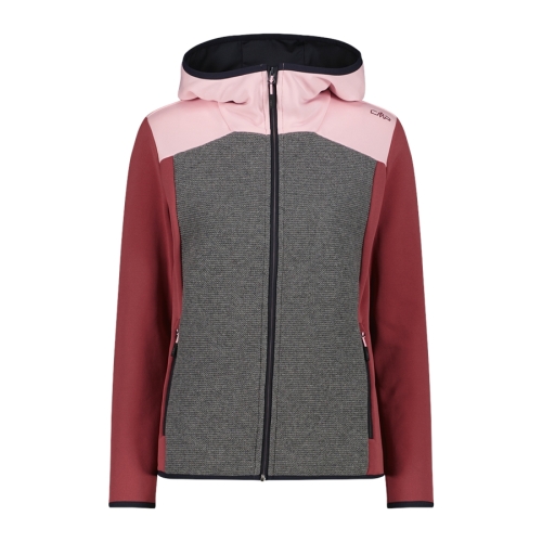 Bluza rozpinana damska CMP 35M2986/B709 - różowa