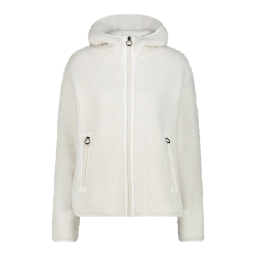 Bluza polarowa damska CMP 35P3856/A143 - biała
