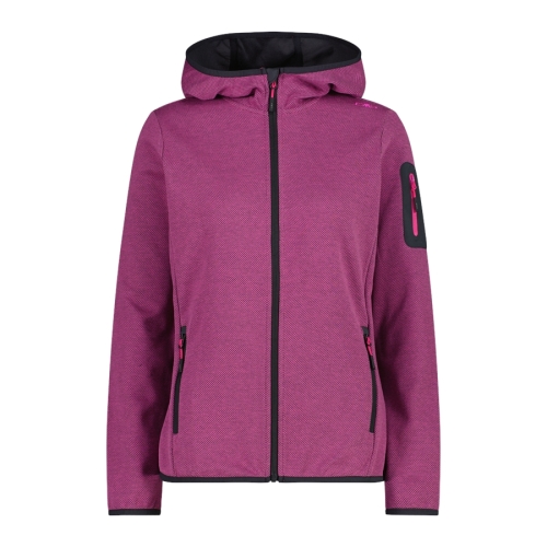 Bluza damska CMP 34H6376/60CS - bordowa