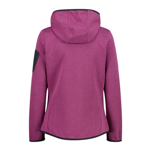 Bluza damska CMP 34H6376/60CS - bordowa