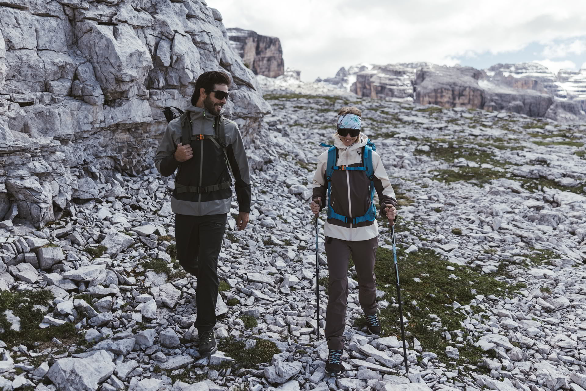 Spodnie trekkingowe damskie CMP na letni szlak w górach