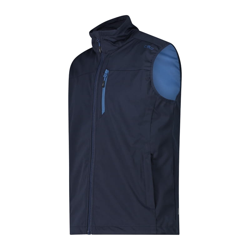 Gilet Uomo CMP 30A9317 – In Softshell ClimaProtect, Impermeabile WP 8000, Traspirante, Per Escursioni E Outdoor